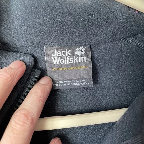 Women’s Jack Wolfskin Caribou Glen 3 in 1 Fleece Jacket & Vest size XL - Picture 6 of 14